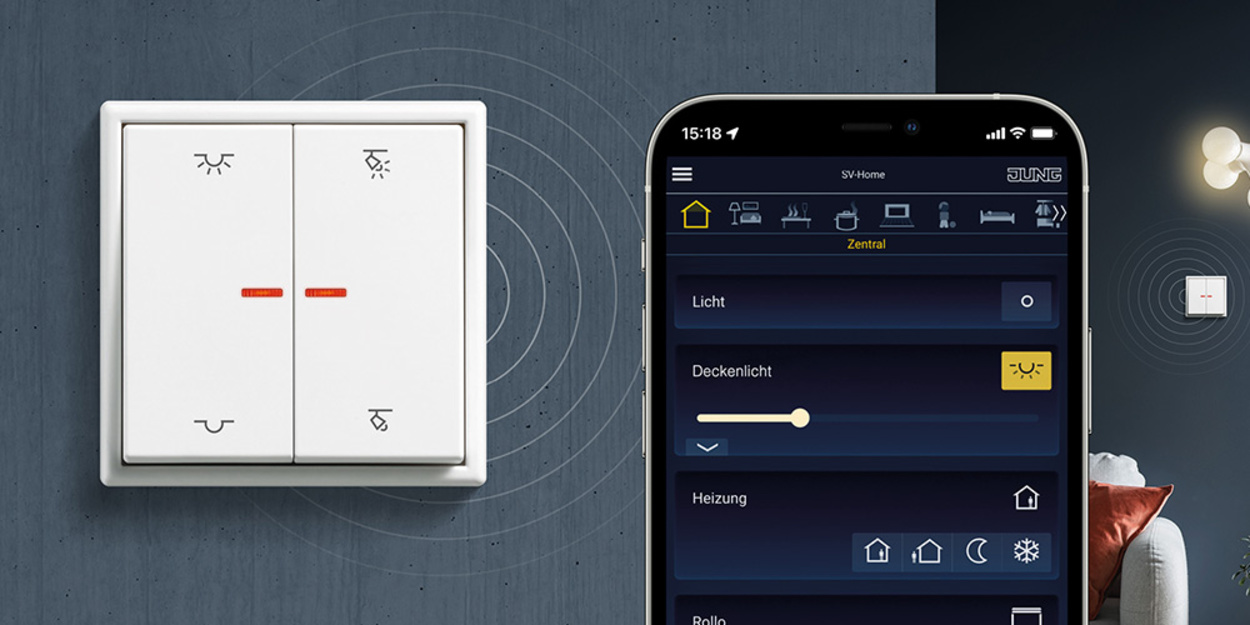 KNX RF Taster bei Elektro-Heinrich in Schwegenheim